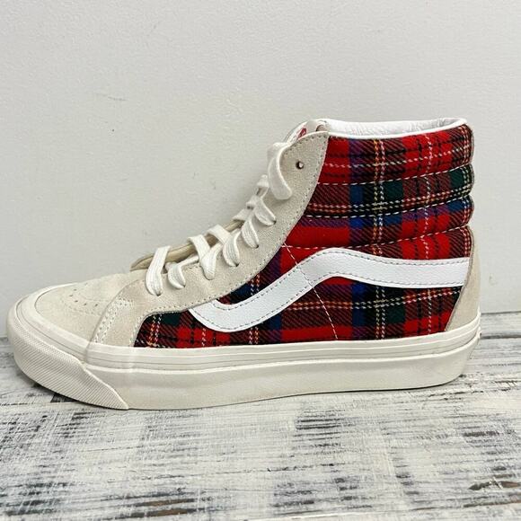 Vans Sk8-Hi Sz 38 DX Anaheim Factory Pendleton Tartan Collaboration Plaid - Picture 11 of 14